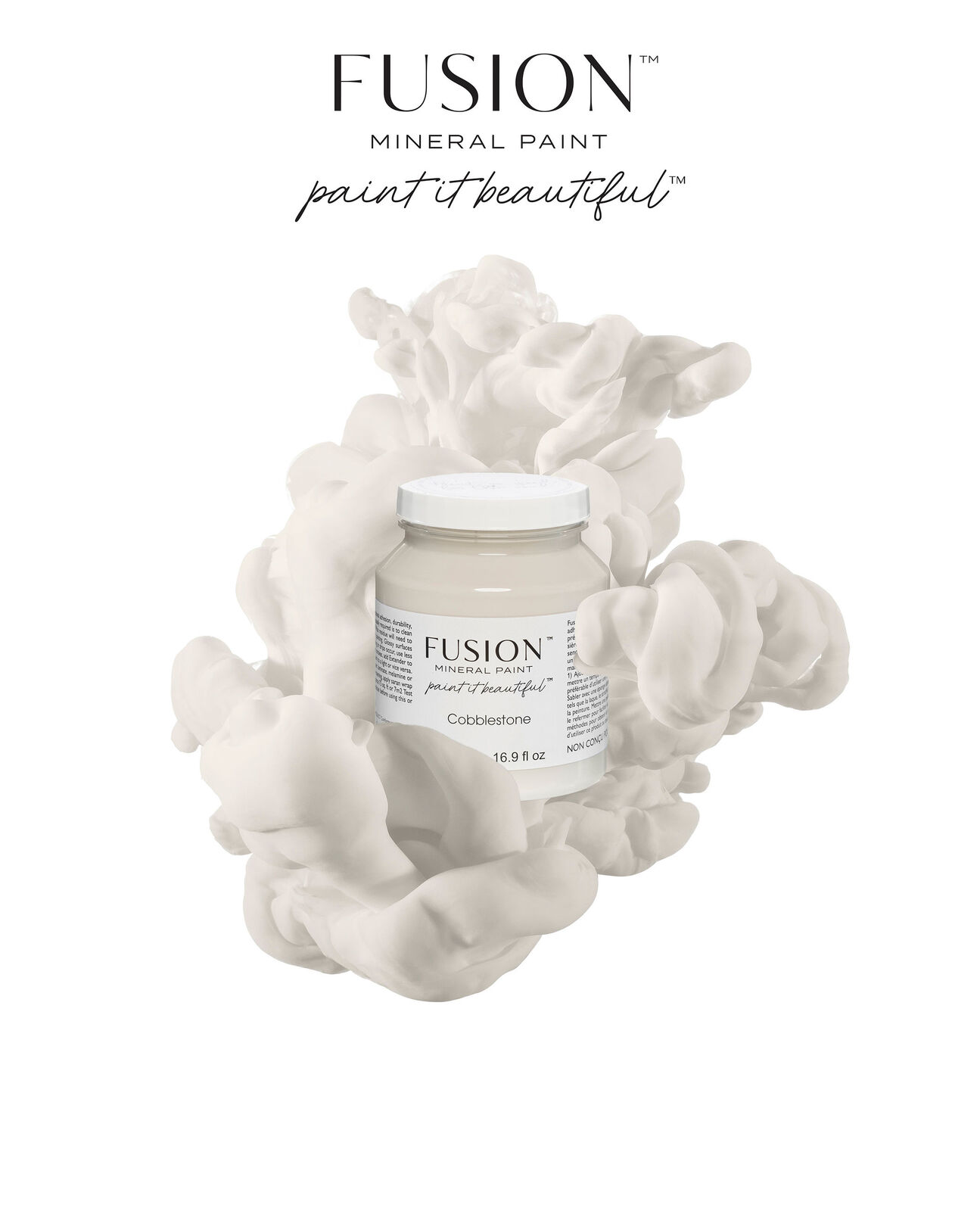 Fusion Mineral Paint Eucalyptus 37ml Calm and Serene Muted Green with