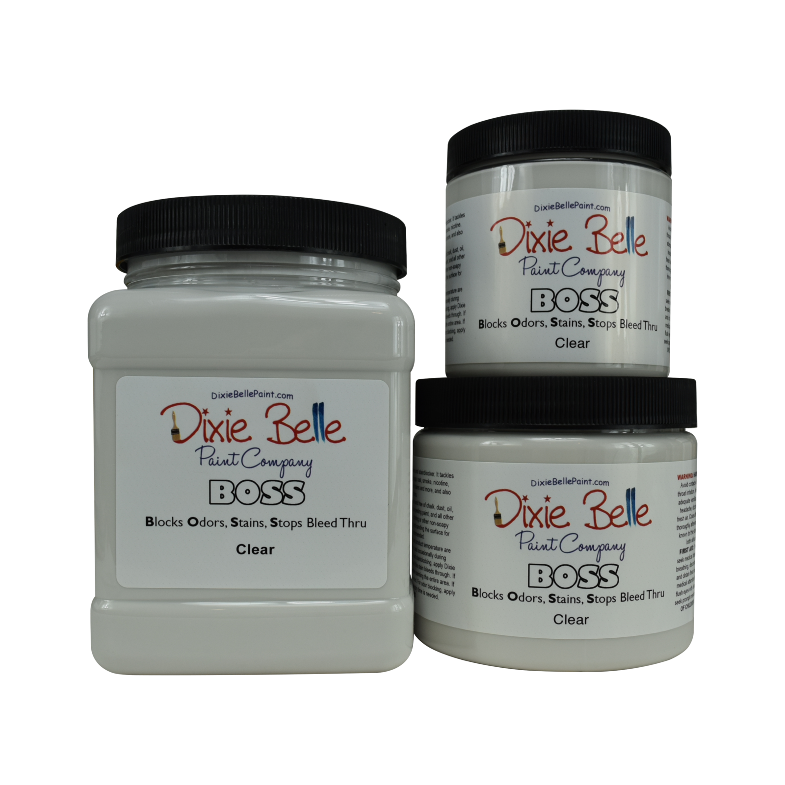 Dixie Belle BOSS Clear 8oz Blocks Bleed Through Stains Smells And More 