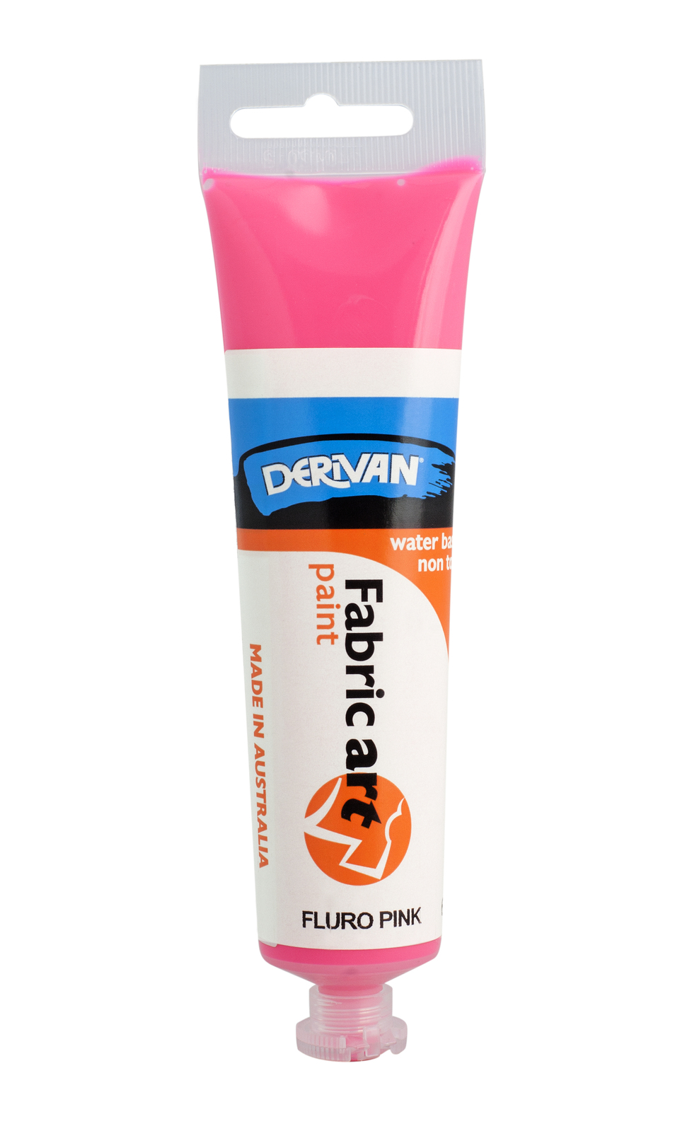 Fluro Pink Derivan Fabric Art Paint 60ml