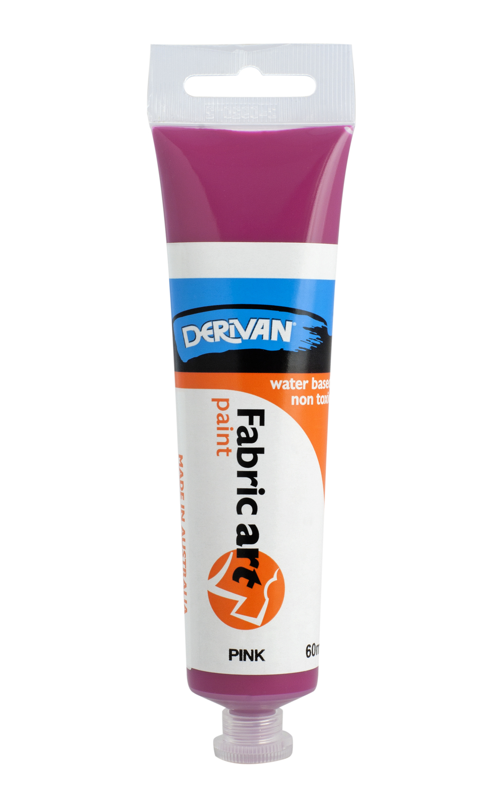 Pink Derivan Fabric Art Paint 60ml