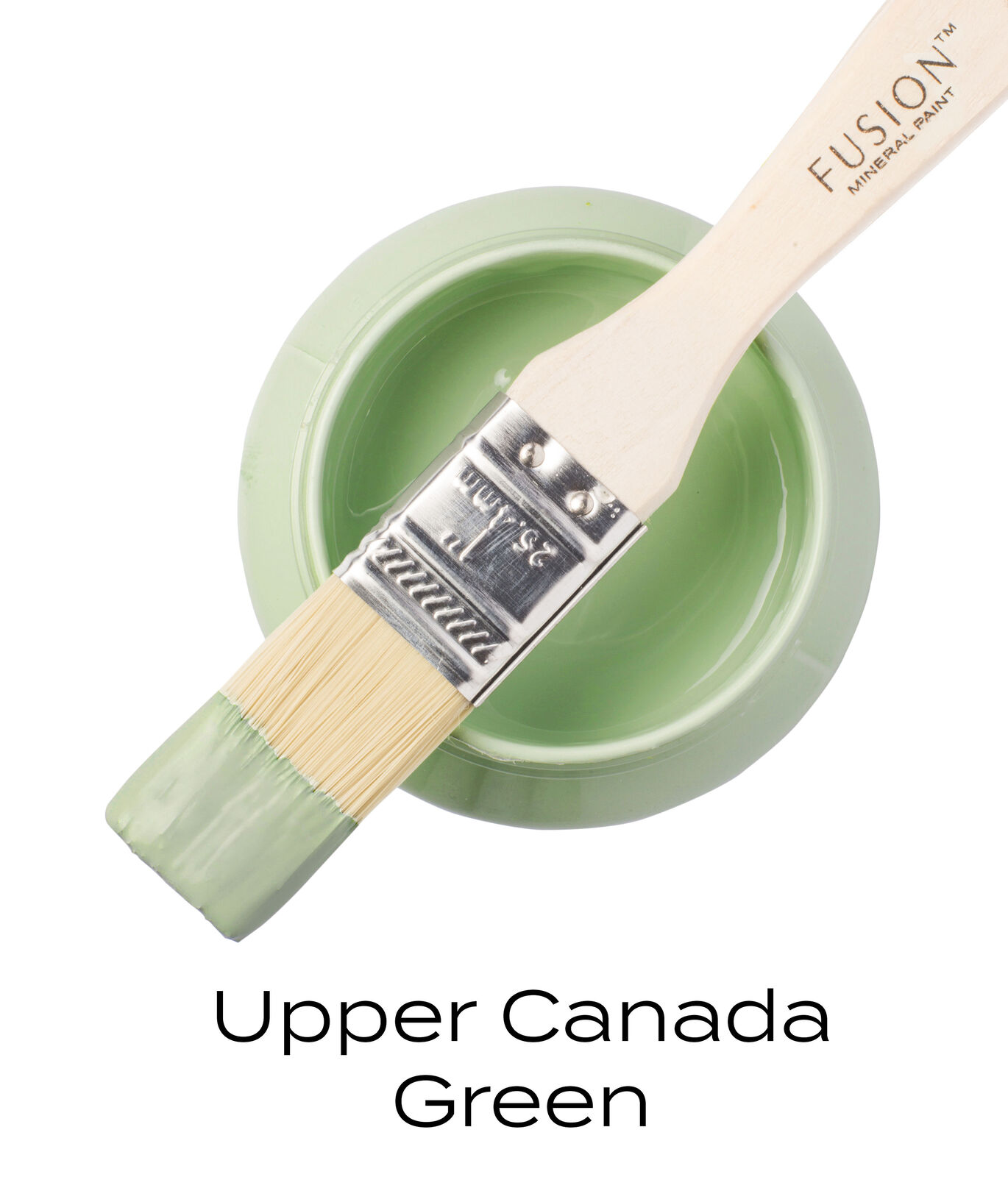 Fusion Mineral Paint Upper Canada Green 500ml Bright Vibrant Granny Smith Green