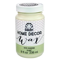 Plaid FolkArt Clear Liquid Wax Paint 8oz 236ml - 34170