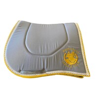 Moorooduc Saddleclub Light Grey Wither Relief shaped Cotton Saddlecloth