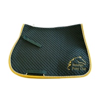 Bendigo Pony Club - Green Quilted Cotton Saddlecloth