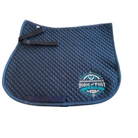 Moonyoonooka Pony Club - Navy Quilted Cotton Saddlecloth