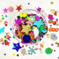 Assorted Shape Scatters - 100 grams