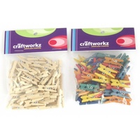 Mini Wooden Pegs 25mm x 60