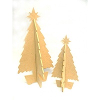 MDF Christmas Tree 45cm x 24cm x 0.6cm