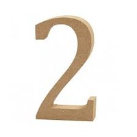 MDF Number - 2 - 17cm x 1.2cm