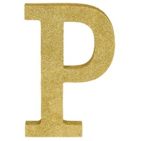 MDF Letter - P - 17cm x 1.2cm