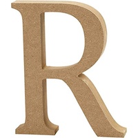 MDF Letter - R - 17cm x 1.2cm