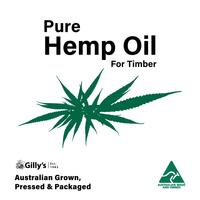 Gilly's Australia Timber Finish & Hemp oil 250ml