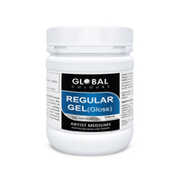 Global Regular Gel Gloss - 500ml Professional Medium