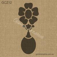 Gemini Creative Floral Drop Stencil