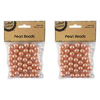 ROSE GOLD PEARL BEAD 50G 14MM