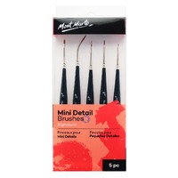 Mont Marte Mini Detail Brush Set 5pc