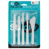 Mont Marte Studio Palette Knife Set 5pce - Plastic