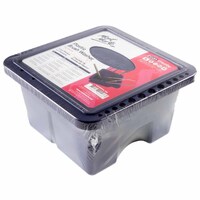 Mont Marte Brushwasher Twin Compartment Square Plastic