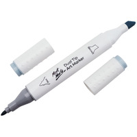 Mont Marte Dual Tip Alcohol Art Marker - Blue Grey BG1