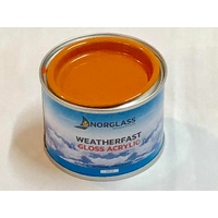 Norglass Weatherfast Gloss Acrylic Orange [Colour: Orange] [Size: 100ml] [Item No: NG 7512]