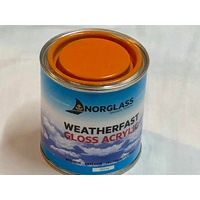 Norglass Weatherfast Gloss Acrylic Orange [Colour: Orange] [Item No: NG 7511] [Size: 250ml]