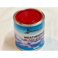 Norglass Weatherfast Gloss Acrylic Red