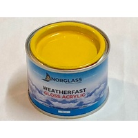 Norglass Weatherfast Gloss Acrylic Yellow [Colour: Yellow] [Size: 100ml]