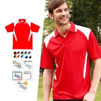 Bocini Unisex Breezeway Polo with Honeycomb - Printed / Embroidery
