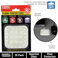 Adhesive Floor Protectors 25pc