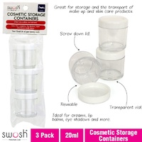 Containers Cosmetic Storage 20ml 3pk