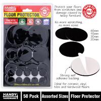 Floor Protector Felt 50pc Assorted Sizes
