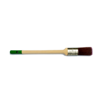 Sleek 25mm Synthetic Oval Cutter Paint Brush