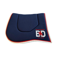 XL - Ballan & District ARC Dressage Shaped POLYCOTTON Saddlecloth Wither Relief