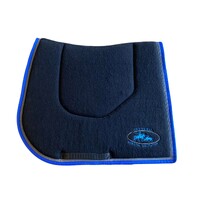 Inverell XL Working Equitation Dressage Shaped Wool Saddlecloth Wither Relief 