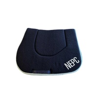 North East Pony Club Shaped Wool Saddlecloth Wither Relief