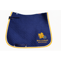 Ballarat Grammar Navy Quilted Saddlecloth
