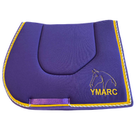 YMARC Wither Relief shaped Cotton Navy Saddlecloth Cotton base